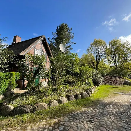 Unter Reet Im Heidedorf Bei Lueneburg