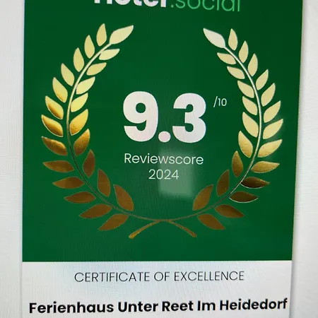 Unter Reet Im Heidedorf Bei Lueneburg Casa vacanze Sankt Dionys